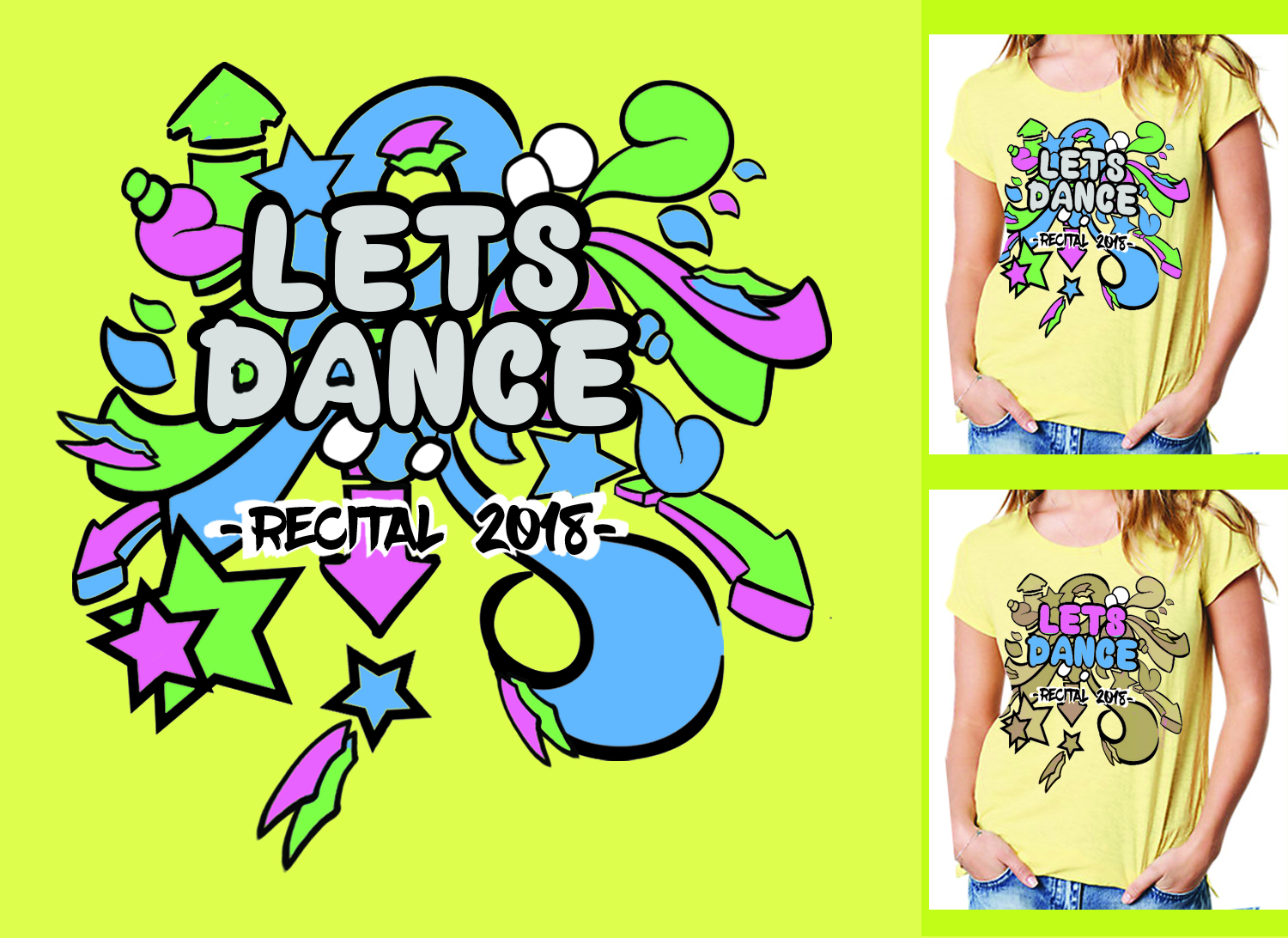 Diseño de Camiseta por T.mode para Gotta Dance Dance Studio | Diseño #18113509