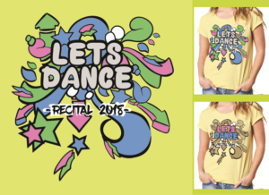 2018 recital t-shirt-   Gotta Dance presents   