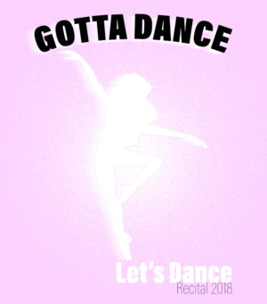 T-Shirt-Design von CrysT für Gotta Dance Dance Studio | Design #18138816