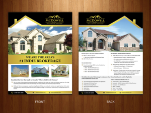 Brochure Design by creative.bugs for McDowell Homes Real Estate Services | Design: #18060725