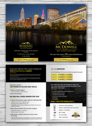 Brochure Design by ecorokerz for McDowell Homes Real Estate Services | Design: #18058145