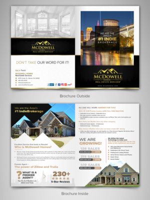 Brochure Design by SAI DESIGNS for McDowell Homes Real Estate Services | Design: #18076821
