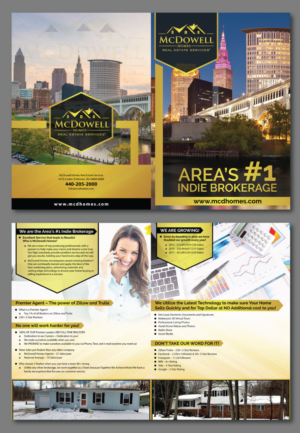 Brochure Design by Dexter Solutions for McDowell Homes Real Estate Services | Design: #18060518