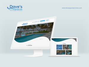 Web Design by Ved Web Services for Dave's Pool Service | Design: #18061328