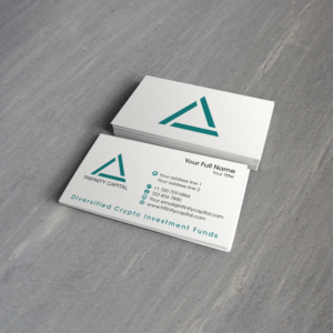 Trifinity Capital Modern Business Card | Diseño de Tarjeta de Presentación por MTu