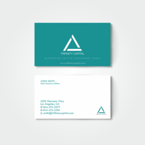 Trifinity Capital Modern Business Card | Diseño de Tarjeta de Presentación por Artissan