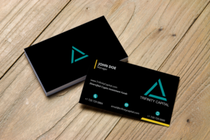 Trifinity Capital Modern Business Card | Diseño de Tarjeta de Presentación por JK18