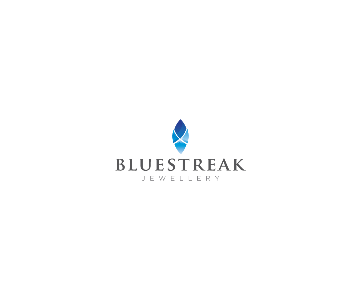Diseño de Logo por larismanis para Bluestreak Crystals, Bluestreak Jewellery & Mi Web Design | Diseño #18059386