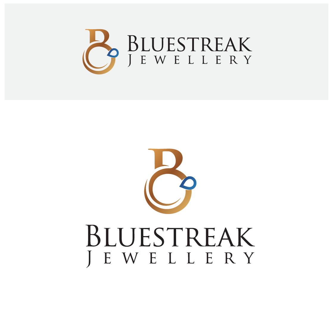 Diseño de Logo por famulan57 para Bluestreak Crystals, Bluestreak Jewellery & Mi Web Design | Diseño: #18094292