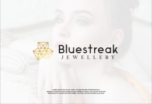 Diseño de Logo por ESAY para Bluestreak Crystals, Bluestreak Jewellery & Mi Web Design | Diseño: #18079916