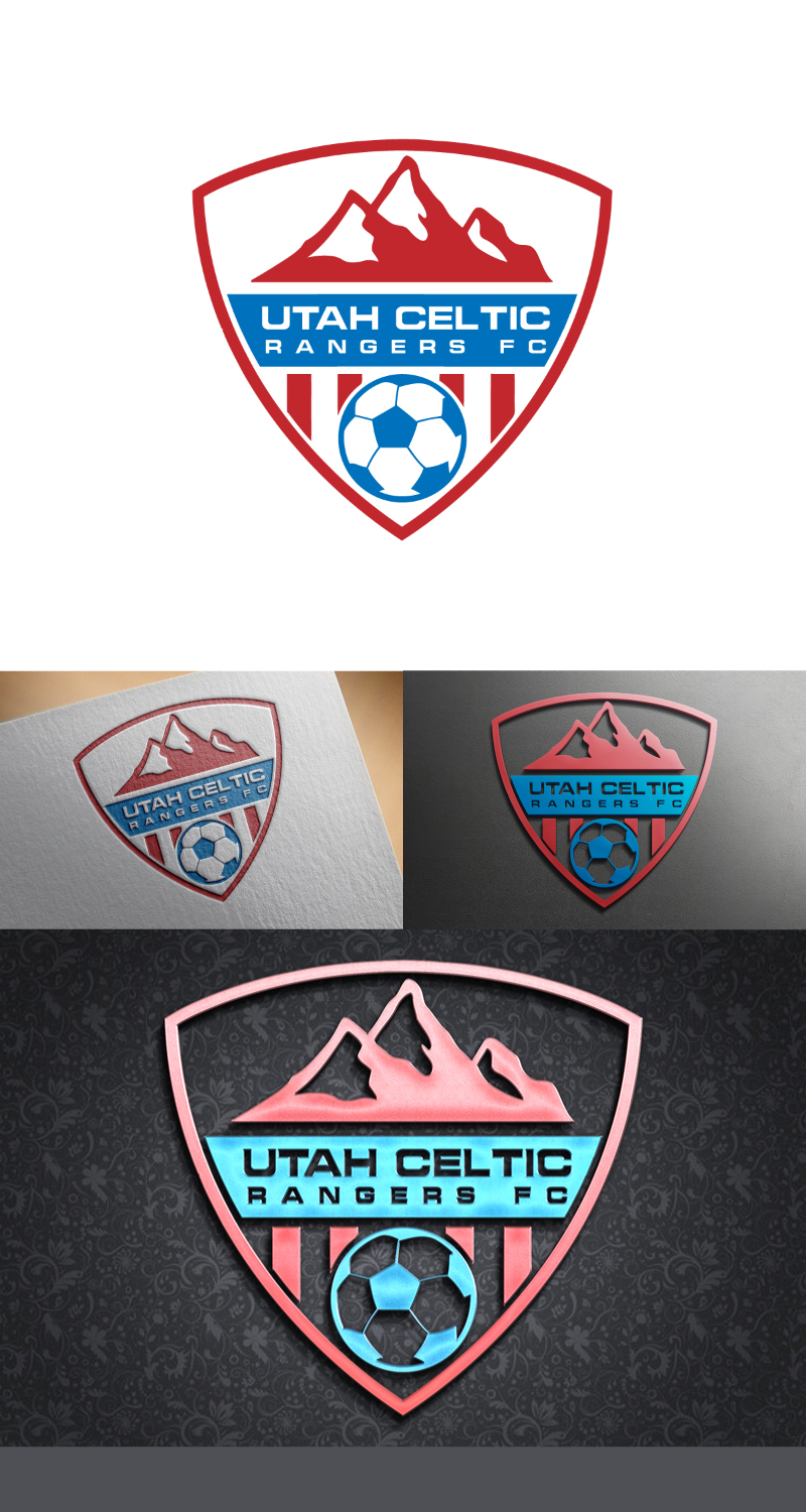 Logo Design by imyounuspathan 2 for Utah Celtic Rangers FC | Design #18055535