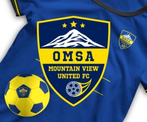 OMSA Mountain View United FC | Logo Design by ACK Design