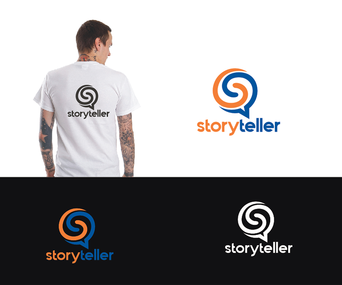 Logo Design by Vishak vasu for Storyteller | Design #18063586