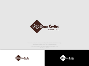 Signature Smiles Dental | Logo Design by Kejo87