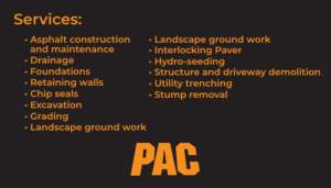 Business Card Design by Savvychez for Peninsula asphalt and concrete  | Design: #18058122