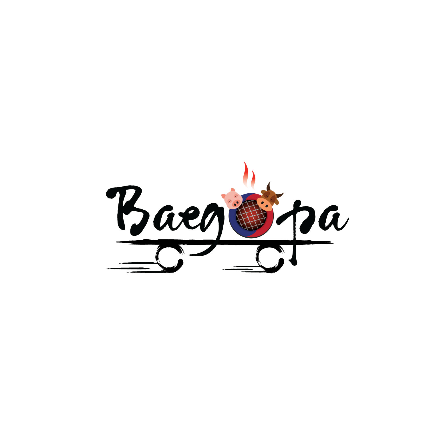 Logo Design by Qiu Dong for Baegopa  | Design #18078898