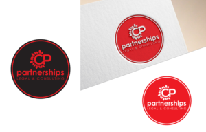 Company name: CP Partnerships. Tag line: Legal & Consulting | Logo Design by Juli creation
