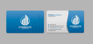 Diseño de Tarjeta de Presentación por INDIAN_Ashok para Overbrook Properties, LLC | Diseño: #18075734