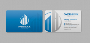 Diseño de Tarjeta de Presentación por INDIAN_Ashok para Overbrook Properties, LLC | Diseño: #18075736