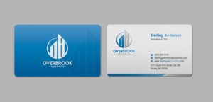 Diseño de Tarjeta de Presentación por INDIAN_Ashok para Overbrook Properties, LLC | Diseño: #18075738