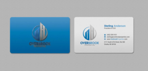 Diseño de Tarjeta de Presentación por INDIAN_Ashok para Overbrook Properties, LLC | Diseño: #18075745