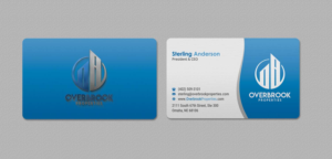 Diseño de Tarjeta de Presentación por INDIAN_Ashok para Overbrook Properties, LLC | Diseño: #18075746