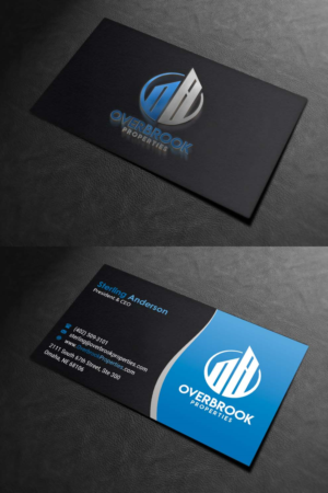 Diseño de Tarjeta de Presentación por INDIAN_Ashok para Overbrook Properties, LLC | Diseño: #18075754