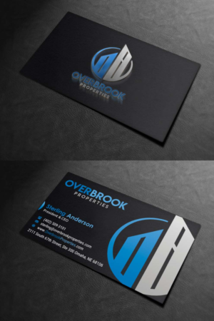 Diseño de Tarjeta de Presentación por INDIAN_Ashok para Overbrook Properties, LLC | Diseño: #18075756