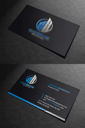 Diseño de Tarjeta de Presentación por INDIAN_Ashok para Overbrook Properties, LLC | Diseño: #18075761