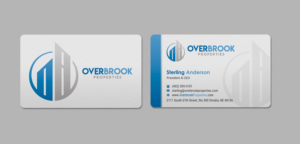Diseño de Tarjeta de Presentación por INDIAN_Ashok para Overbrook Properties, LLC | Diseño: #18075762