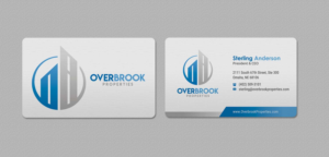 Diseño de Tarjeta de Presentación por INDIAN_Ashok para Overbrook Properties, LLC | Diseño: #18075763