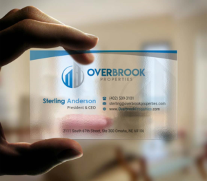 Business Card Design by INDIAN_Ashok for Overbrook Properties, LLC | Design: #18075768