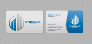 Business Card Design by INDIAN_Ashok for Overbrook Properties, LLC | Design: #18075771