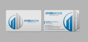 Business Card Design by INDIAN_Ashok for Overbrook Properties, LLC | Design: #18075772