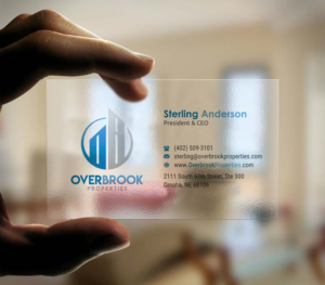 Business Card Design by INDIAN_Ashok for Overbrook Properties, LLC | Design: #18075777