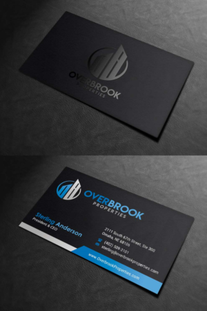 Business Card Design by INDIAN_Ashok for Overbrook Properties, LLC | Design: #18075790