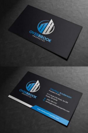 Business Card Design by INDIAN_Ashok for Overbrook Properties, LLC | Design: #18075798