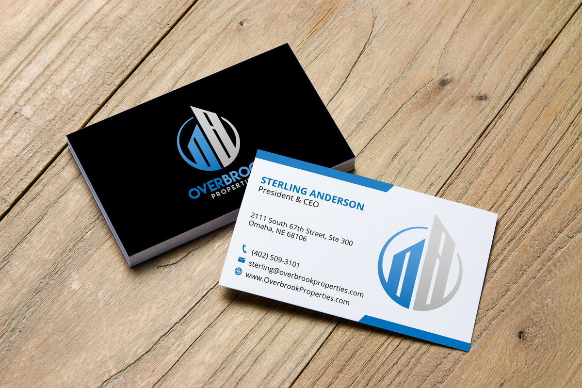 Design de Carte de Visite par JK18 pour Overbrook Properties, LLC | Design #18075532