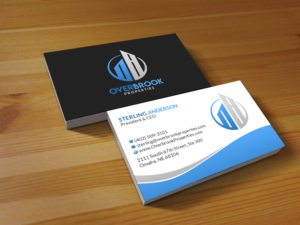 Business Card Design by Creations Box 2015 for Overbrook Properties, LLC | Design: #18078745