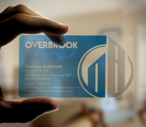 Diseño de Tarjeta de Presentación por Tripti Ranjan Gain para Overbrook Properties, LLC | Diseño: #18078278