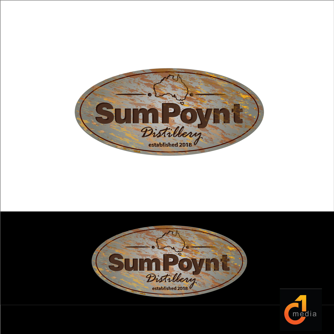 Diseño de Logo por C1 Media para SumPoynt Distillery | Diseño #18173529