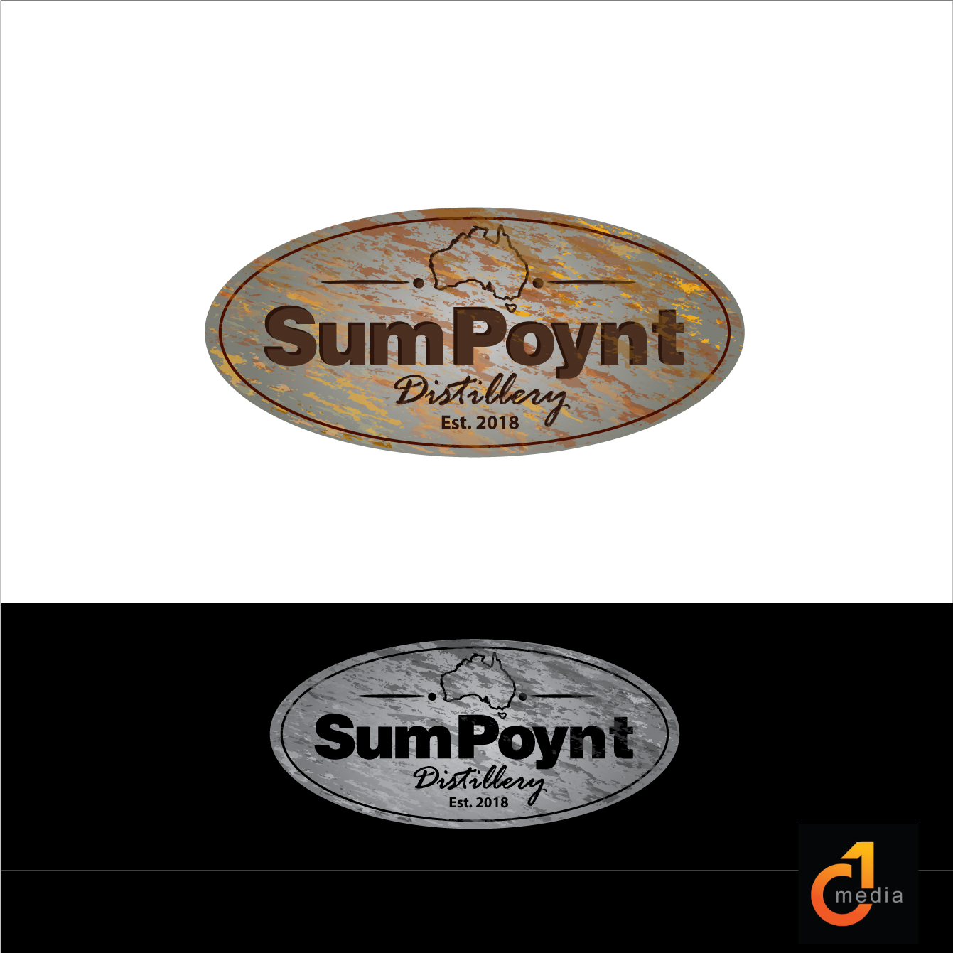 Logo Design by C1 Media for SumPoynt Distillery | Design #18173996