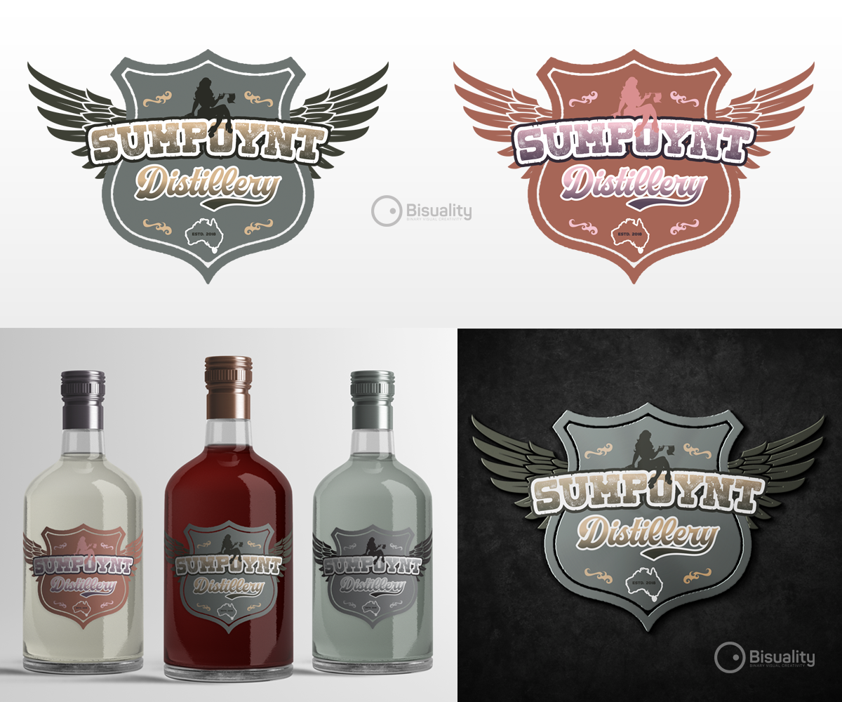 Logo Design by Bisuality for SumPoynt Distillery | Design: #18226781