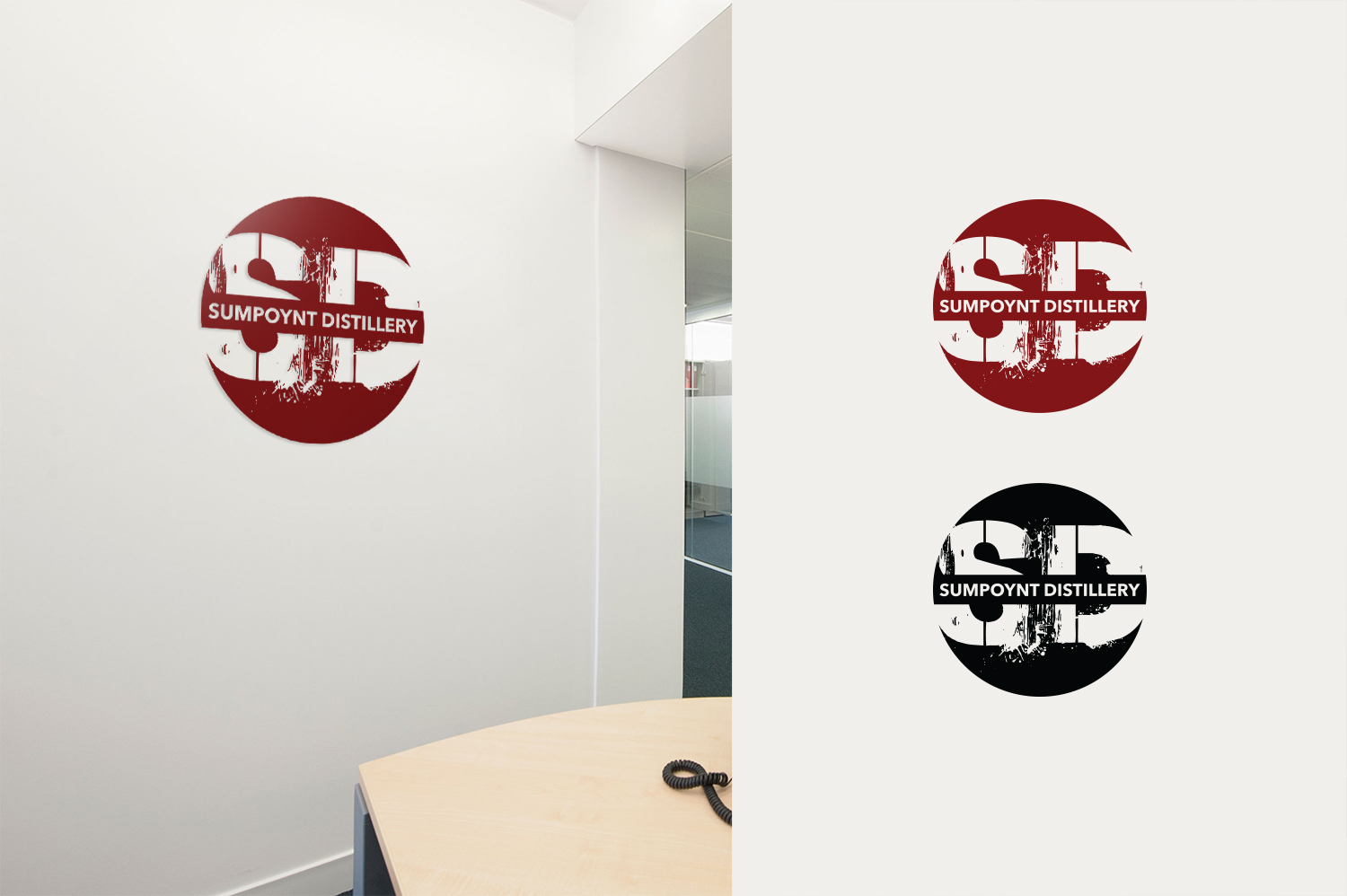 Logo Design by Grafactory for SumPoynt Distillery | Design #18130251