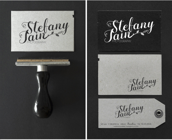 Logo Design by S A N T O C I E L O for Stefany Jain photography | Design #18103856