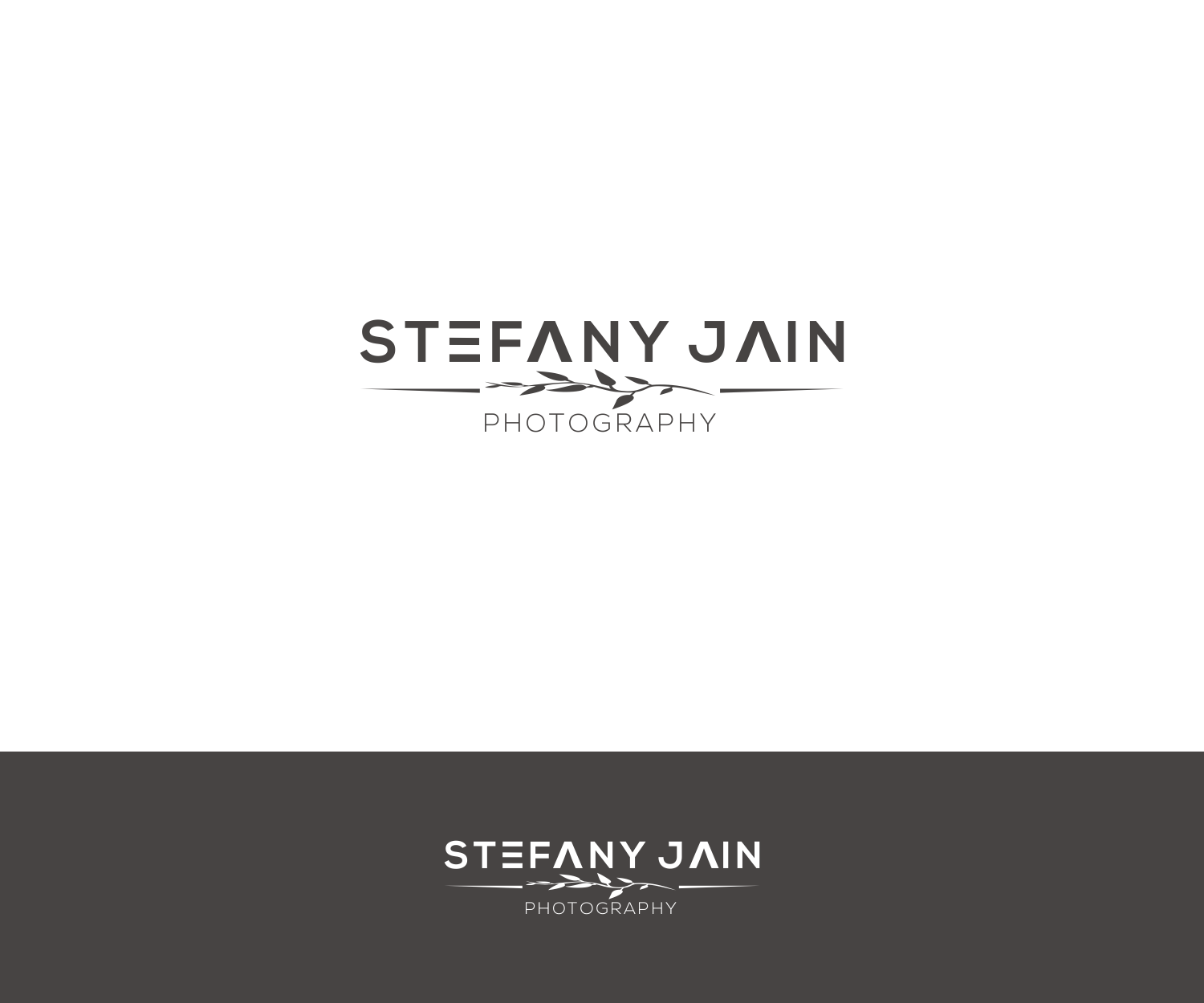 Logo Design by SimpleBlade for Stefany Jain photography | Design #18063127