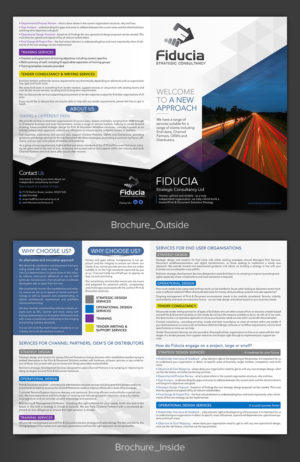 Startup Consultancy - Brochure Design | Broschüren-Design von SAI DESIGNS