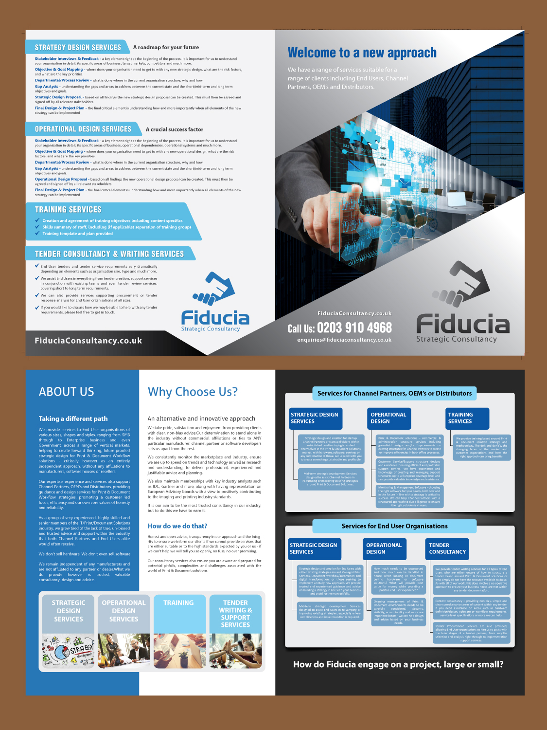 Brochure Design by meet007 for this project | Design #18373820