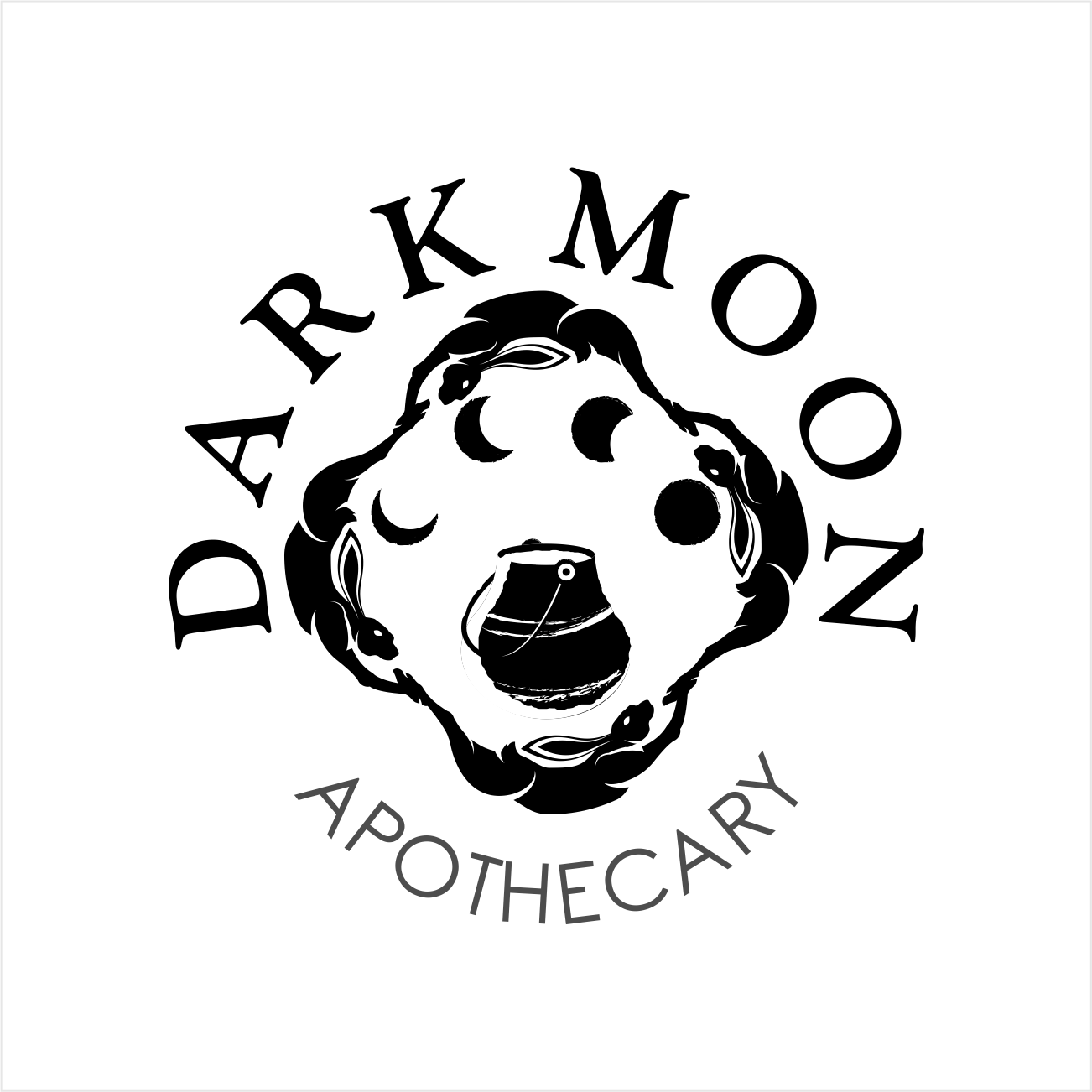 Logo Design by 81y179 for Dark Moon Apothecary | Design #18252383
