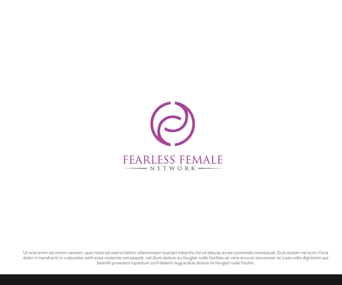 Logo Design by Niizam's for Fearless Female Network | Design #18153959